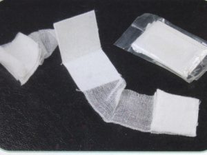 compressed dressing bandage