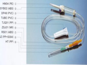 DEHP-FREE infusion set