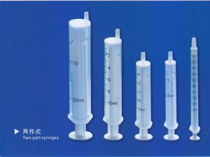 syringes two-part